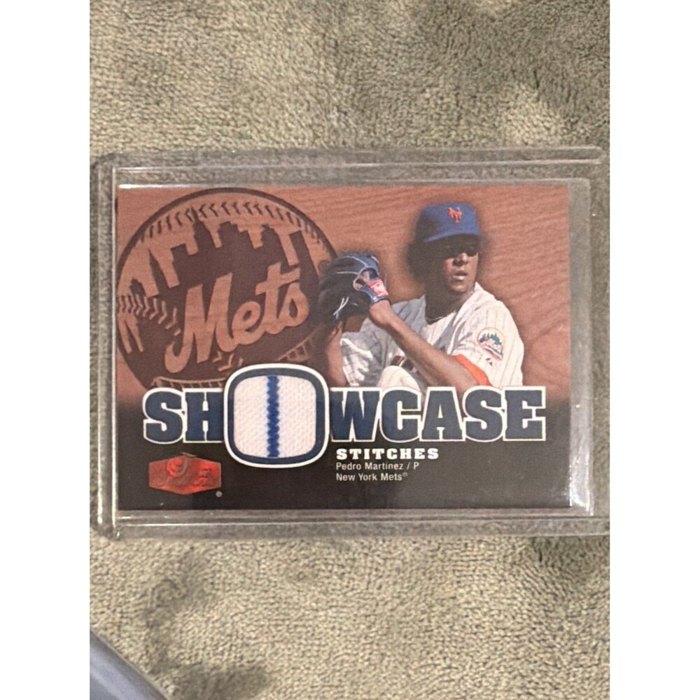 2006 Flair Showcase - Showcase Stitches Pedro Martinez #SS-PM (MEM)